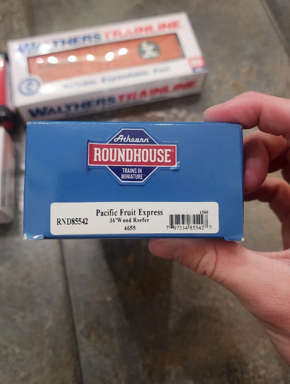 Model Train Lot Of 6 HO Scale Freight Cars New- Walthers, Roundhouse, Etc.